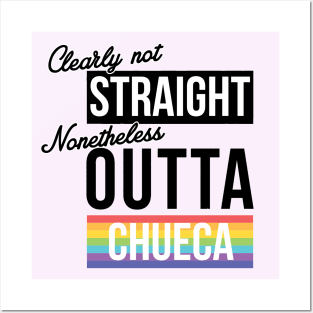 (Clearly Not) Straight (Nonetheless) Outta Chueca Posters and Art